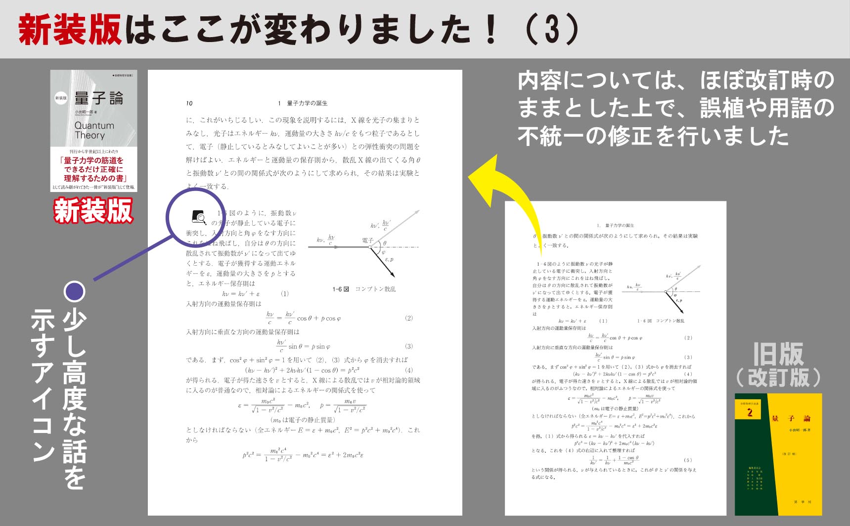 修訂版はここが変わりました3
