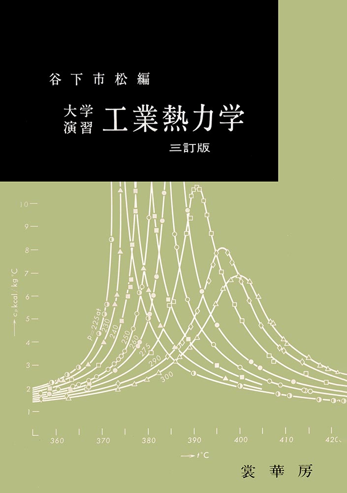 『大学演習 工業熱力学(三訂版)』 カバー