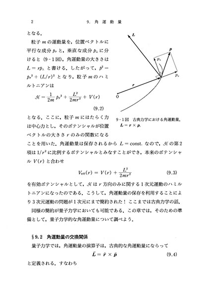 『量子力学(II)』 内容見本