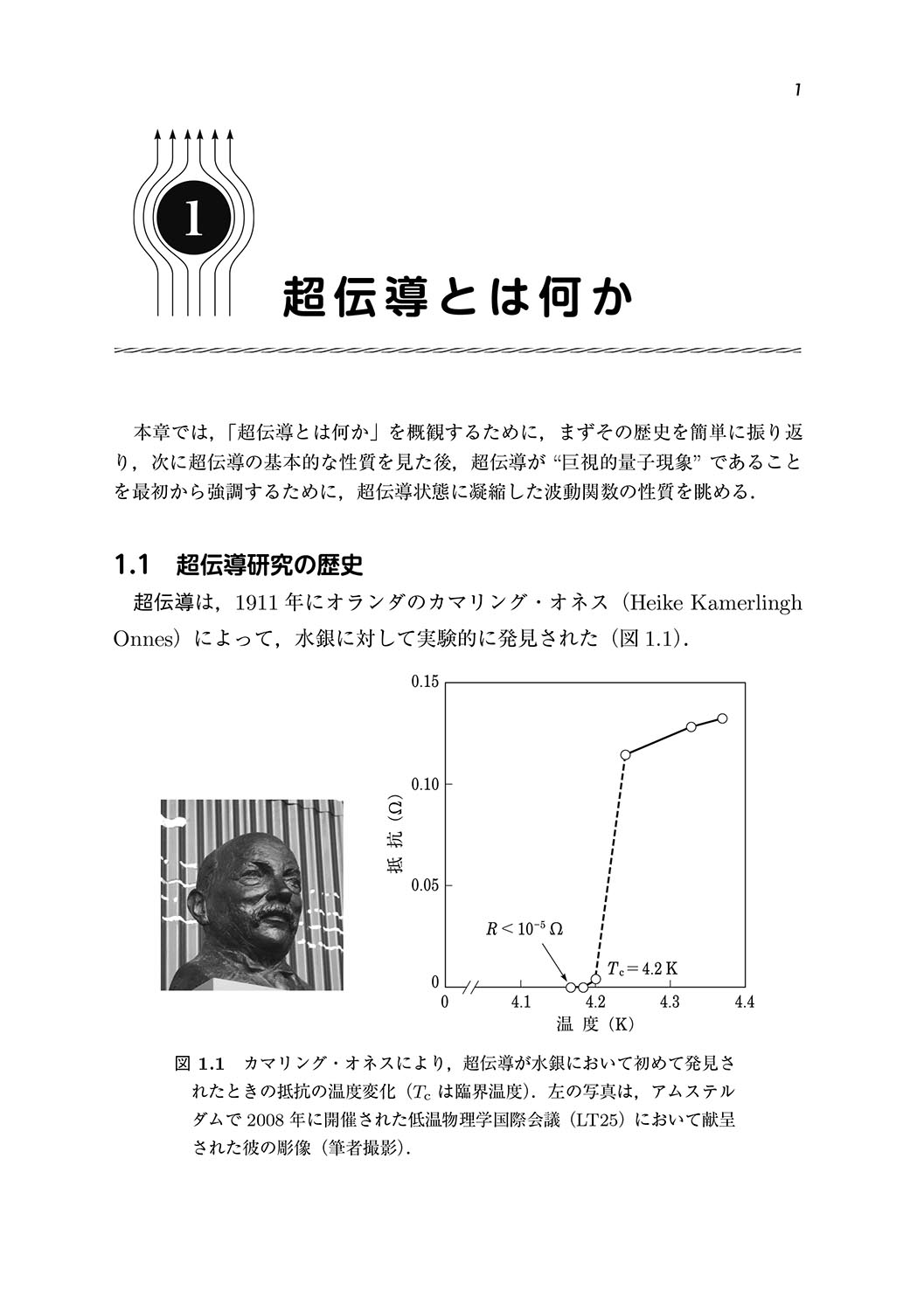 『超伝導の物理学』 内容見本