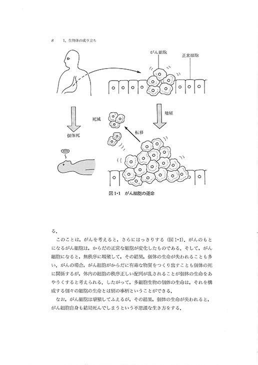 『細胞からみた 生物学(改訂版)』 内容見本