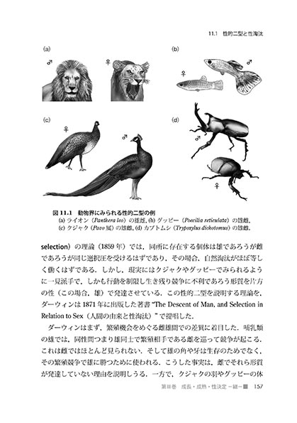 『成長・成熟・性決定』 内容見本