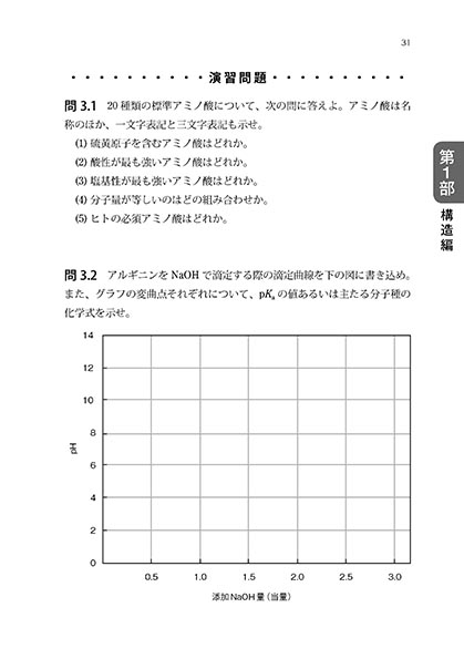 『ワークブックで学ぶ ヒトの生化学』 内容見本